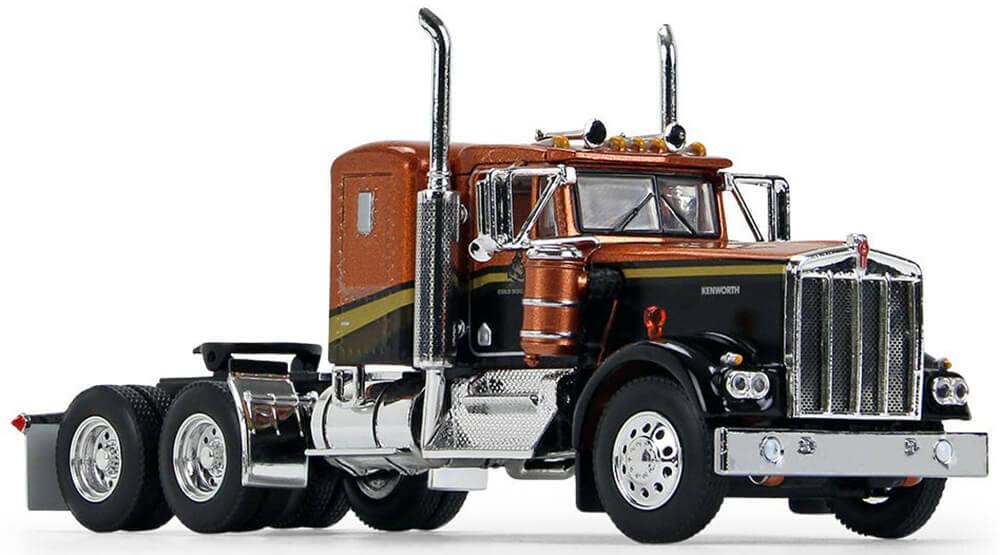 1:64th Scale Kenworth W900A Gold Nugget Signature Edition with 40' Reefer Van Trailer