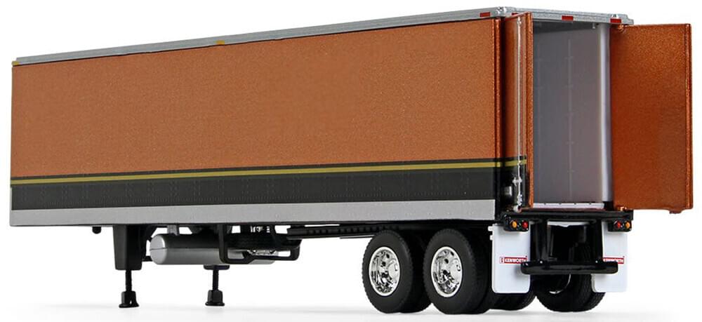 1:64th Scale Kenworth W900A Gold Nugget Signature Edition with 40' Reefer Van Trailer