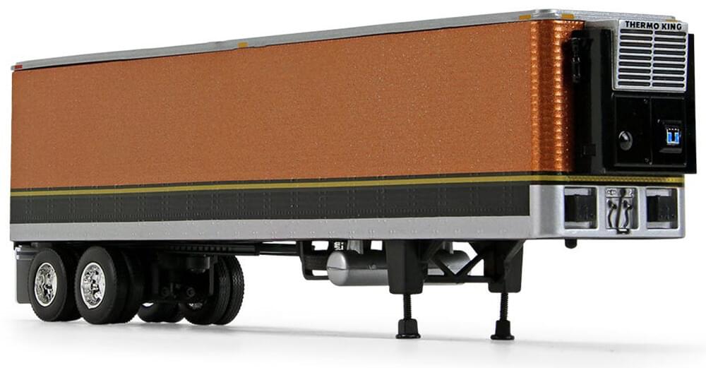 1:64th Scale Kenworth W900A Gold Nugget Signature Edition with 40' Reefer Van Trailer