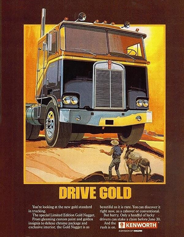 Kenworth Gold Nugget Advertisement